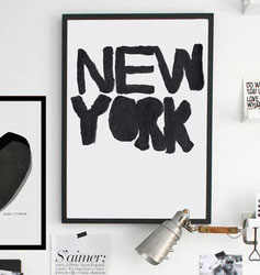 Affiche NEW YORK sur Bodie and Fou