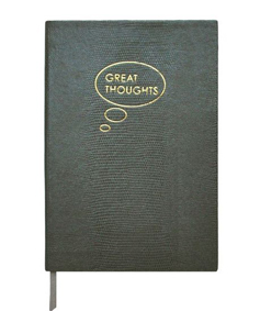 Carnet 'Great Thoughts' sur Sloane Stationery